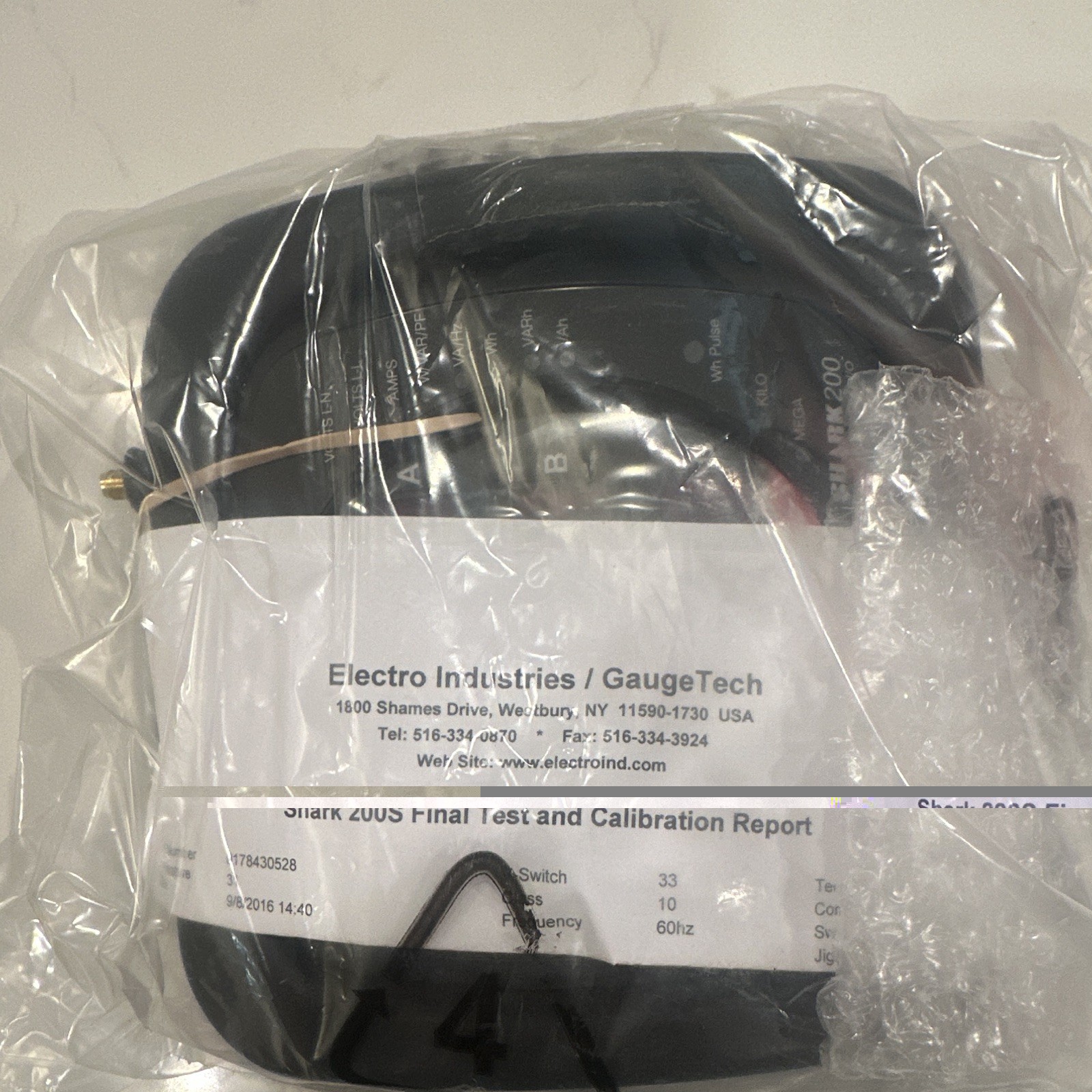 Electro Industries/GaugeTech SHARK 200S-60-10-V33-WiFi