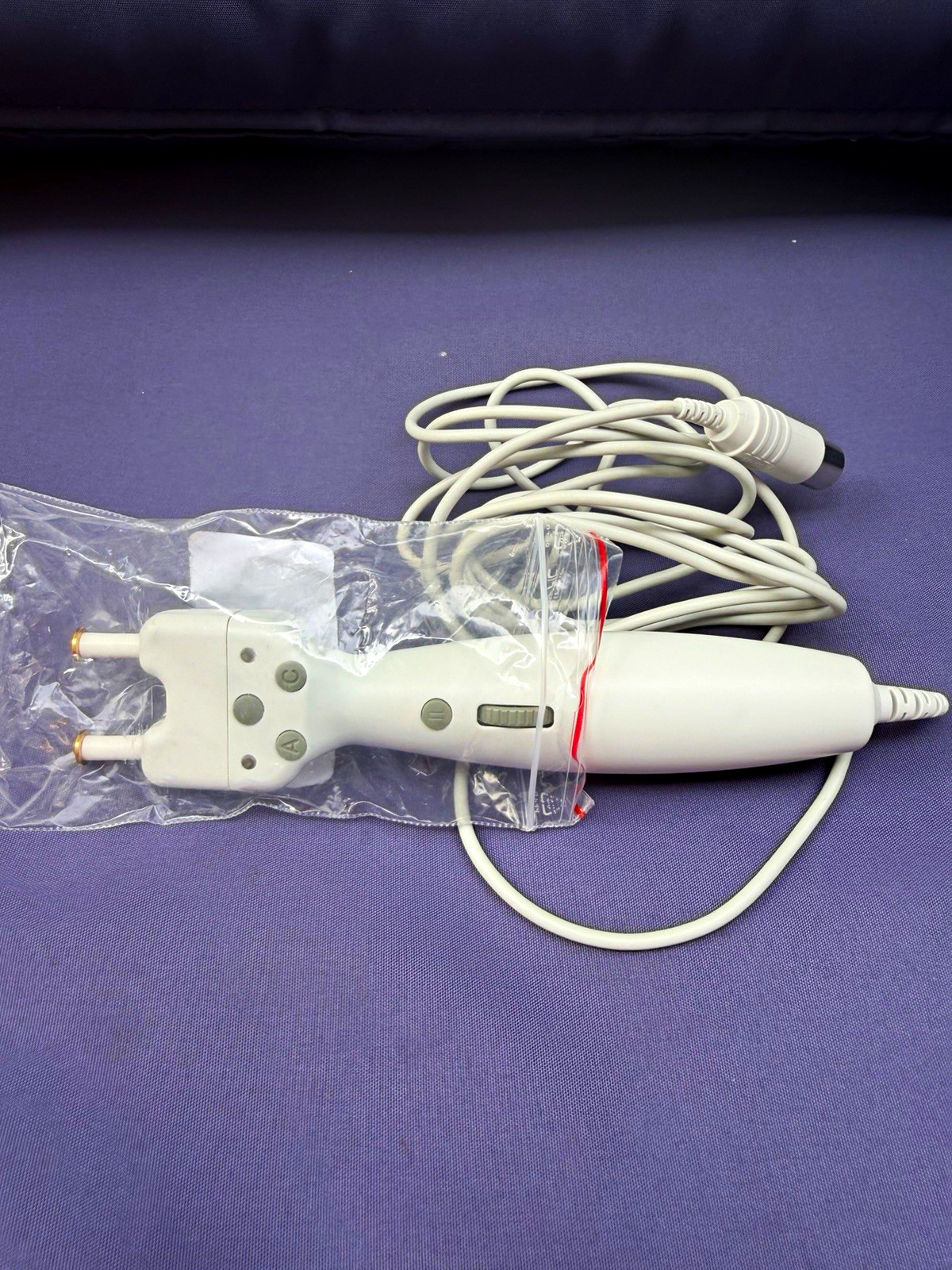 Dantec Model A Wired Medical Lab Handheld Probe/Handpiece w/ Cable, Multi-Pin