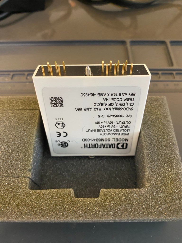 DATAFORTH SCM5B41-03D Isolated Voltage Input Module -10V to +10 Fully Functional