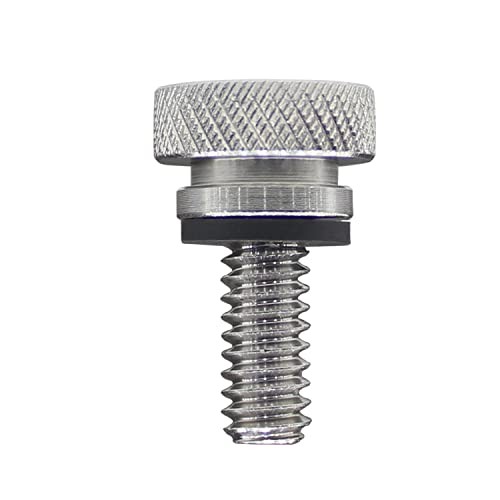 Seat Quick Mount Bolt with Nut Kit Compatible for Harley Sportster Dyna chrome