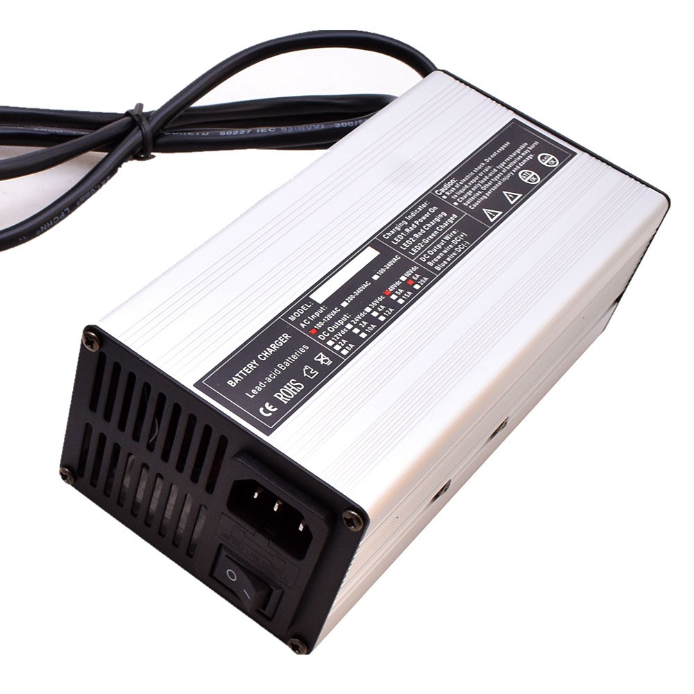 48V 6A Battery Charger 3 Pin Golf Cart For Yamaha Drive G29 2007-Up