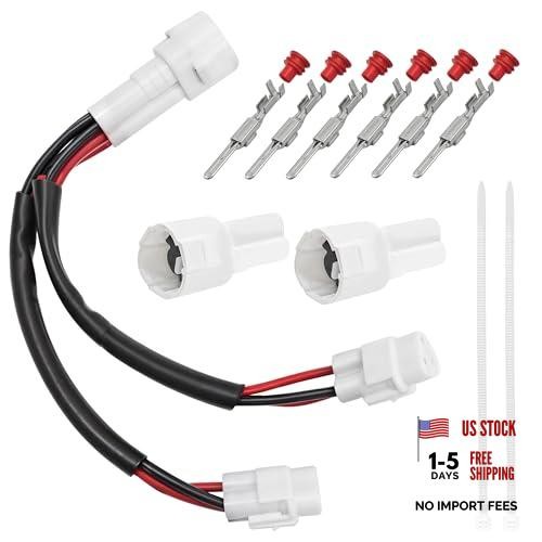 Power Outlet Splitter Kit Compatible with Yamaha Tenere 700 Super Tenere