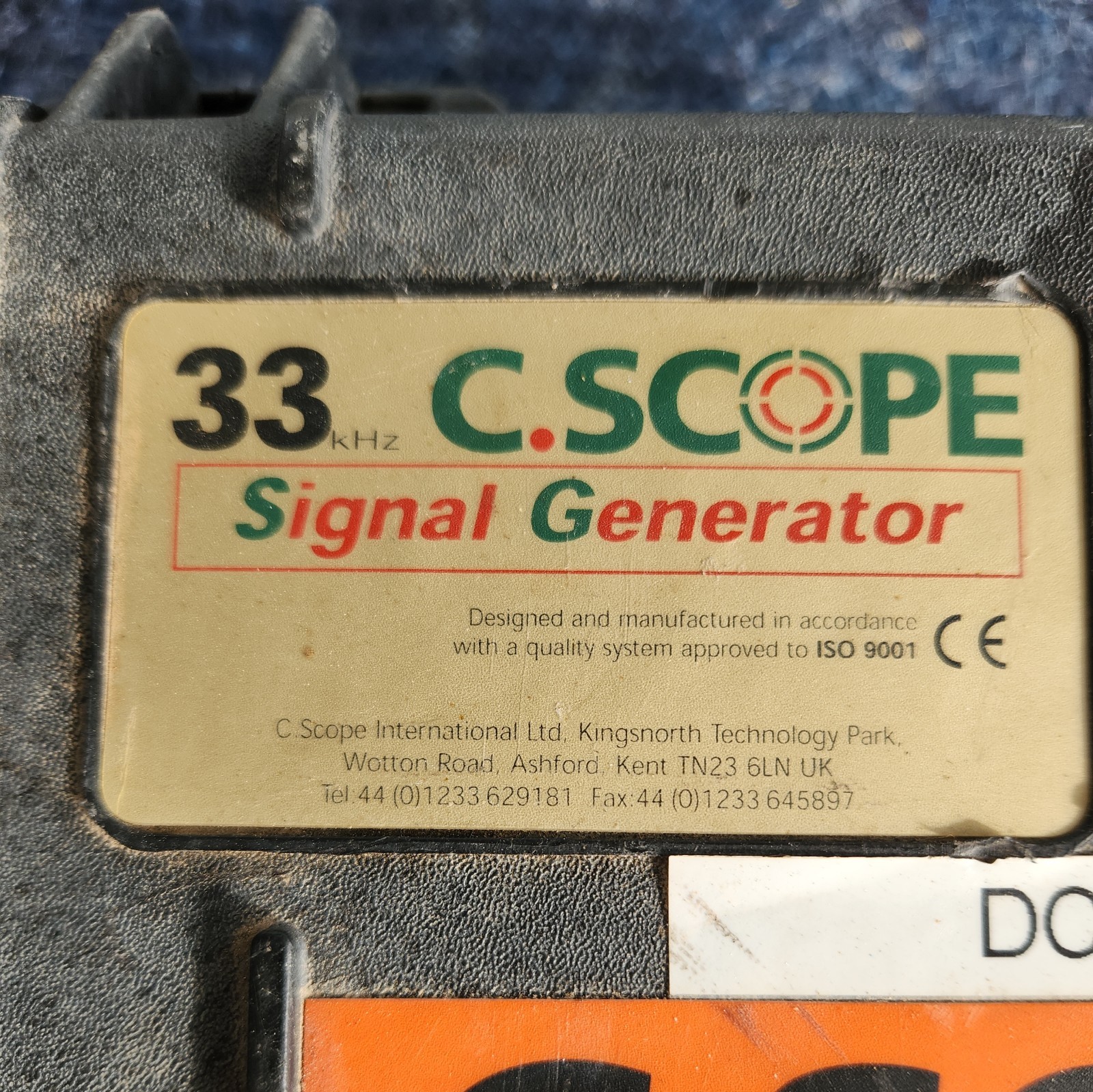 C.Scope Signal Generator 33KHz Genny Cable Locator.