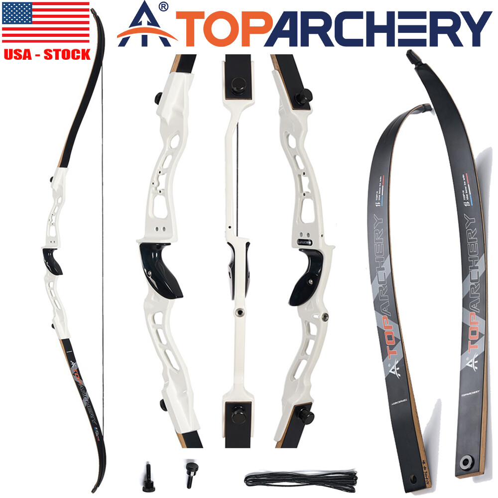 20lbs Archery 66" Takedown Recurve Bow for Competition Athletic Outdoor Hunting
