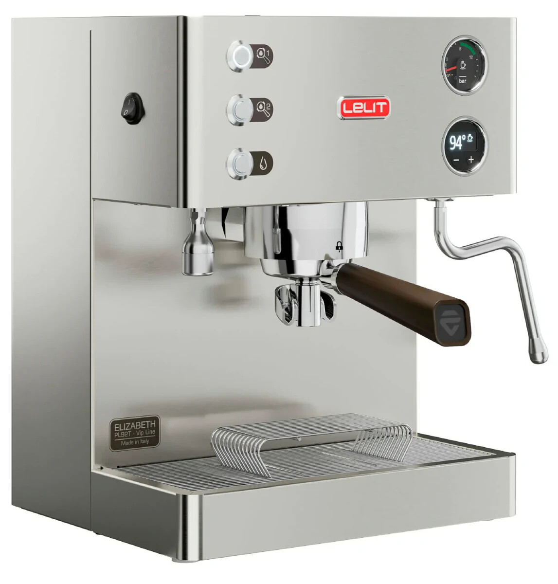 LELIT ELIZABETH 1 GROUP BRAND NEW STAINLESS STEEL ESPRESSO COFFEE MACHINE HOME