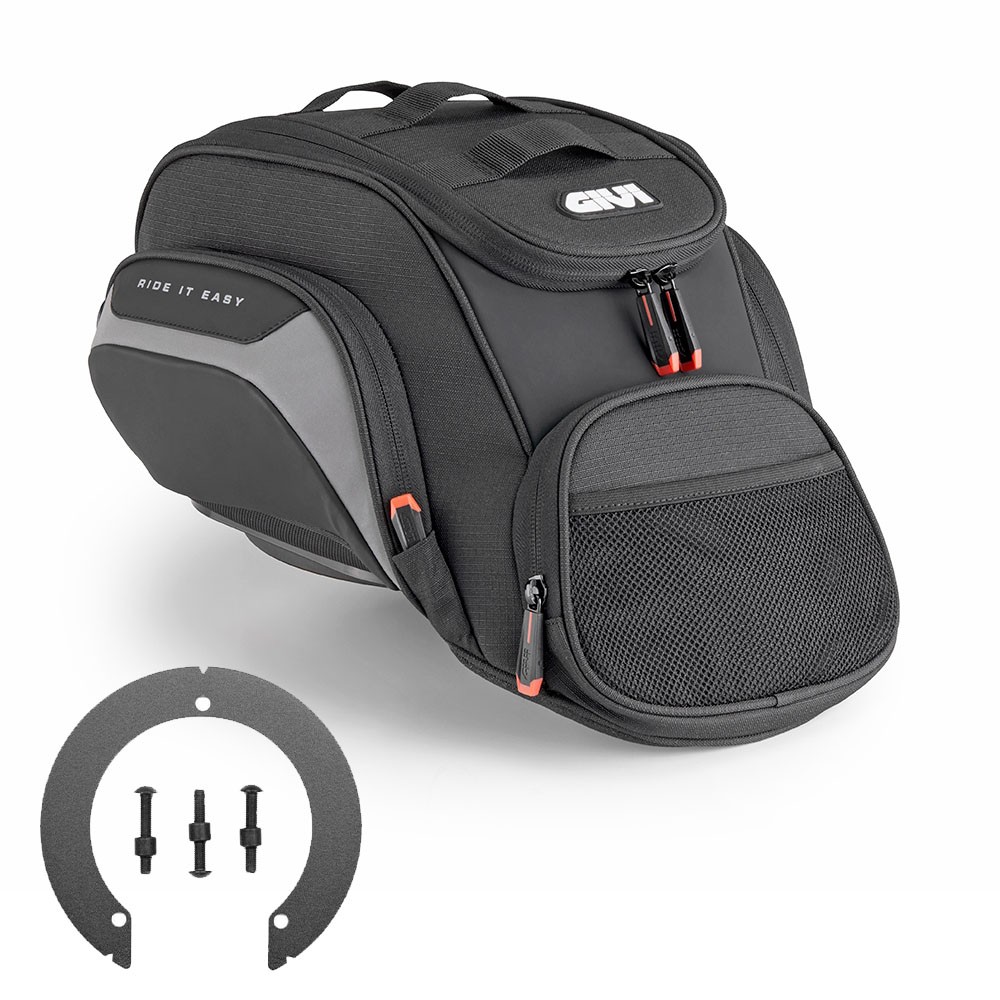 GIVI EASY05 Tank Bag + Flange BF03 HONDA CB 1000 R 2011-2013 Black 12 LT