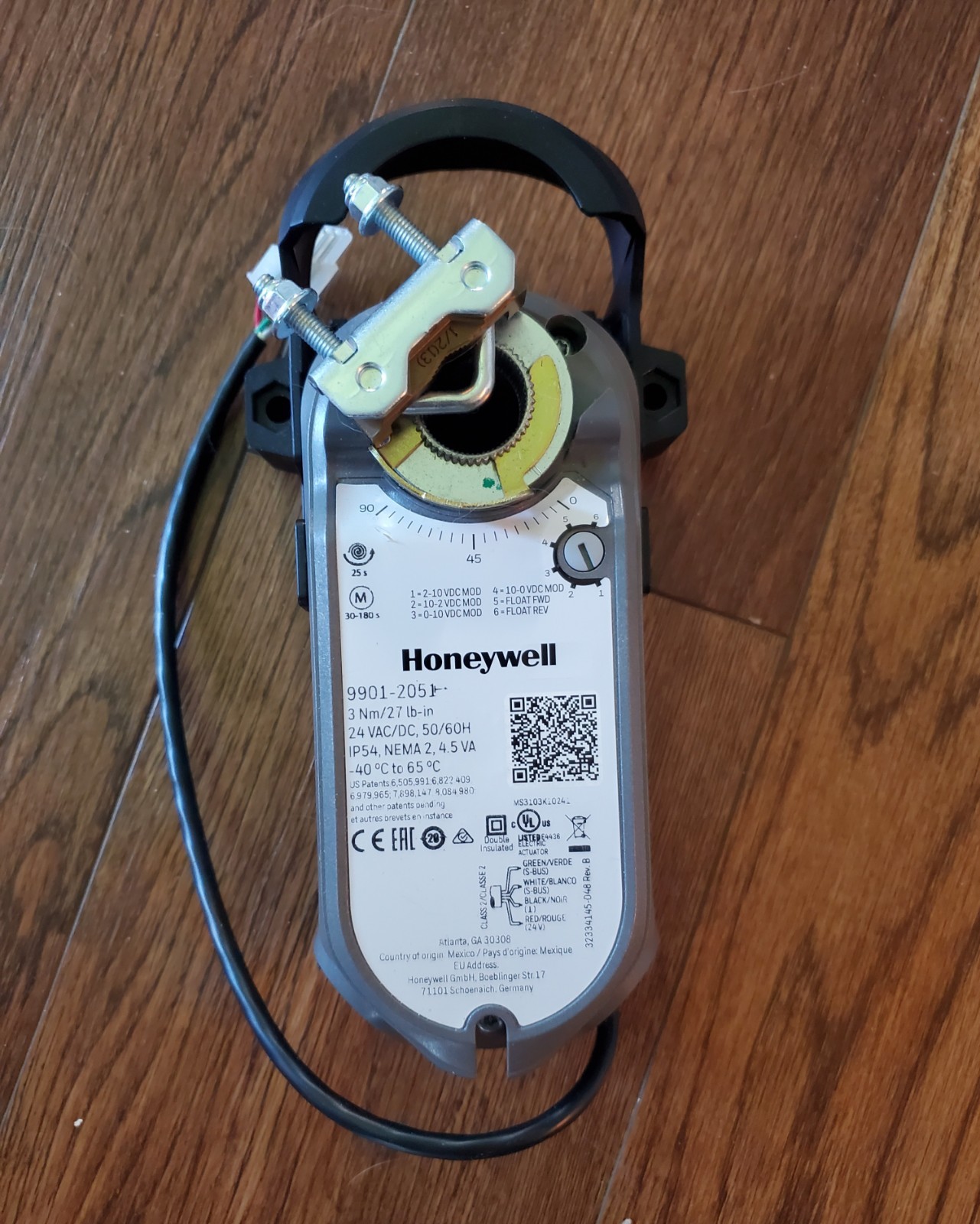 New Honeywell MS3103K10241 Actuator 9901-2051 Sylc Enabled NFC 3 Nm 24 VAC 50/60