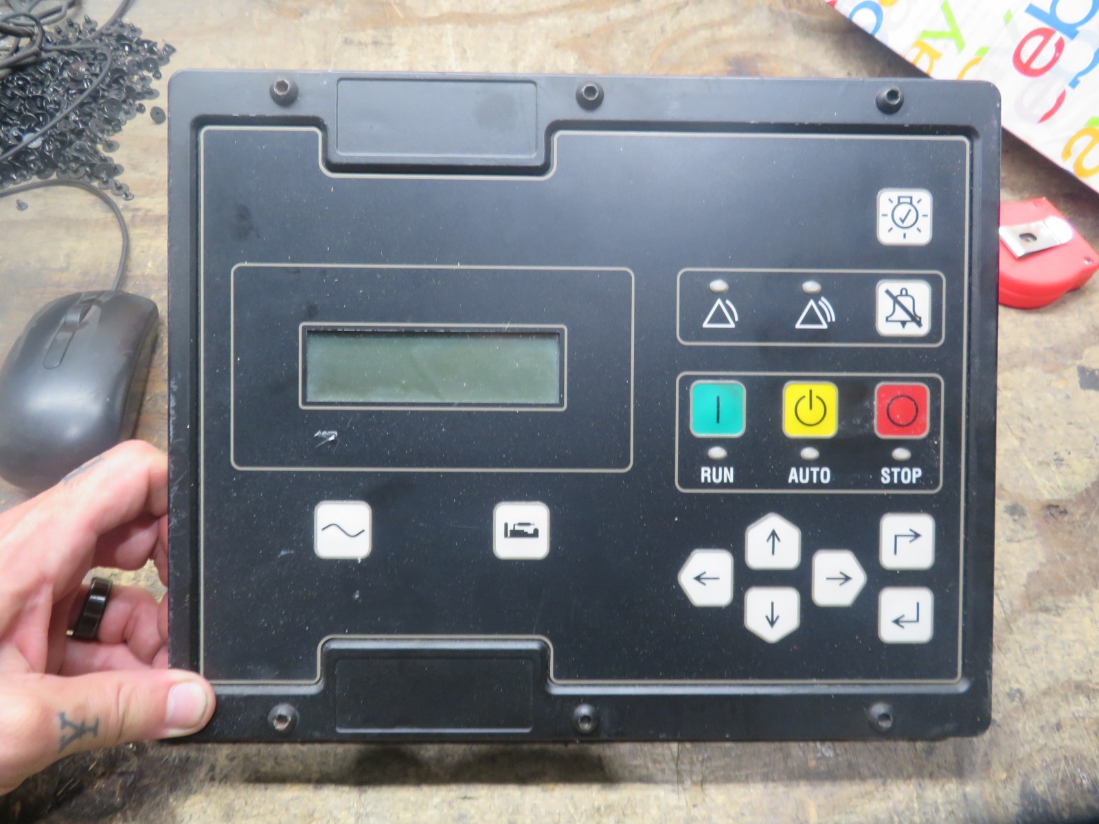 Caterpillar EMCP 3.1 3.2 & 3.3 Controller Panel P/N 227-5802-05
