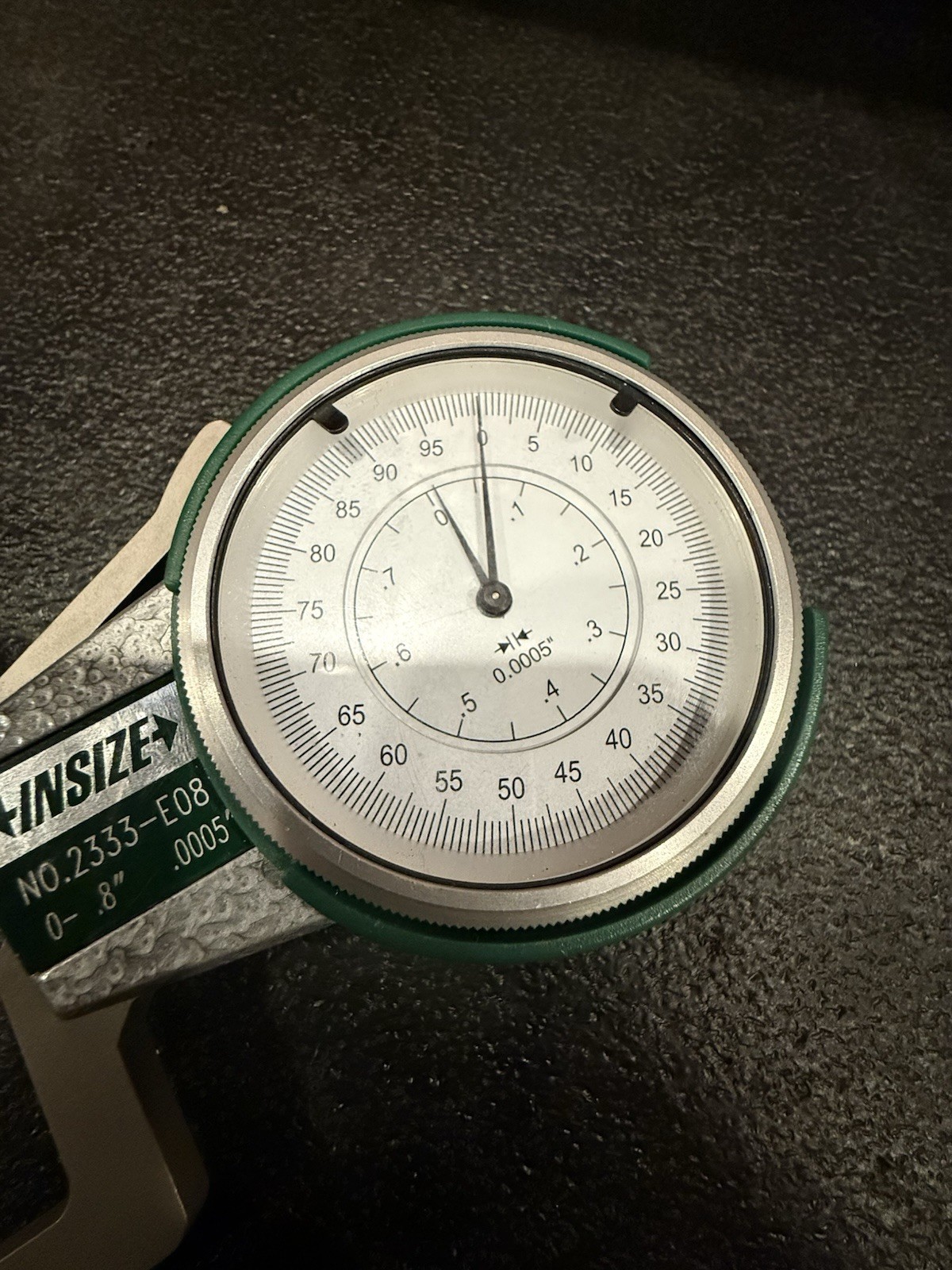 Insize External Dial Caliper Gauge 0-0.8" Range Series 2333-E081