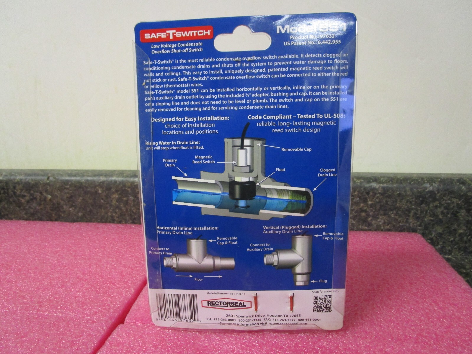 NEW! Rectorseal Safe-T-Switch SS1 97632