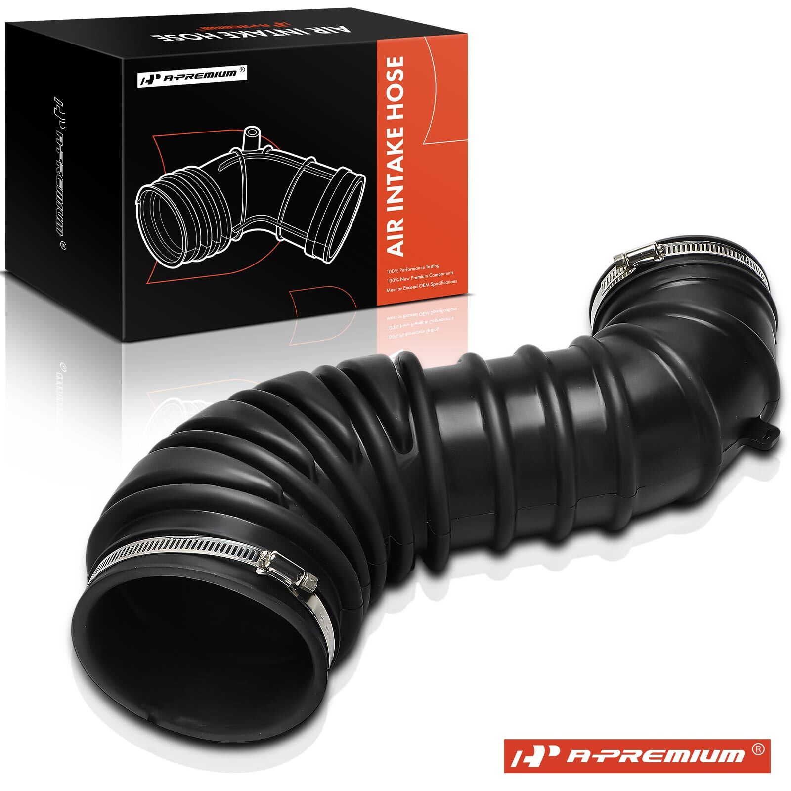 A-Premium Air Cleaner To Engine Air Intake Hose with Clamp for Toyota FJ Cruiser