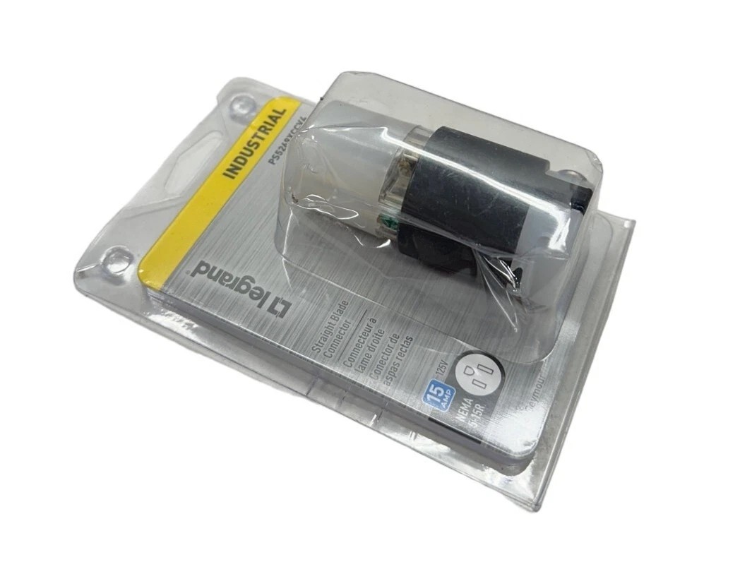 Legrand Pass & Seymour 15 Amp 125V Straight Blade Extra Hard Use PS5269XCCV4
