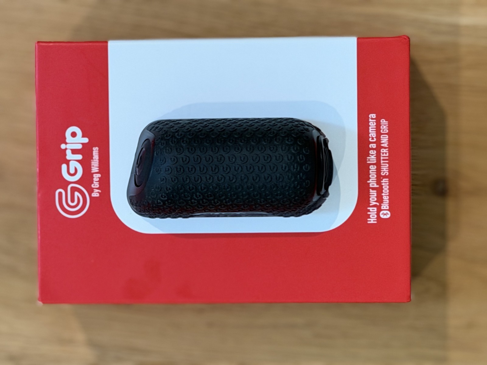 G Grip by Greg Williams Shutter Grip Bluetooth Phone Camera Accessory