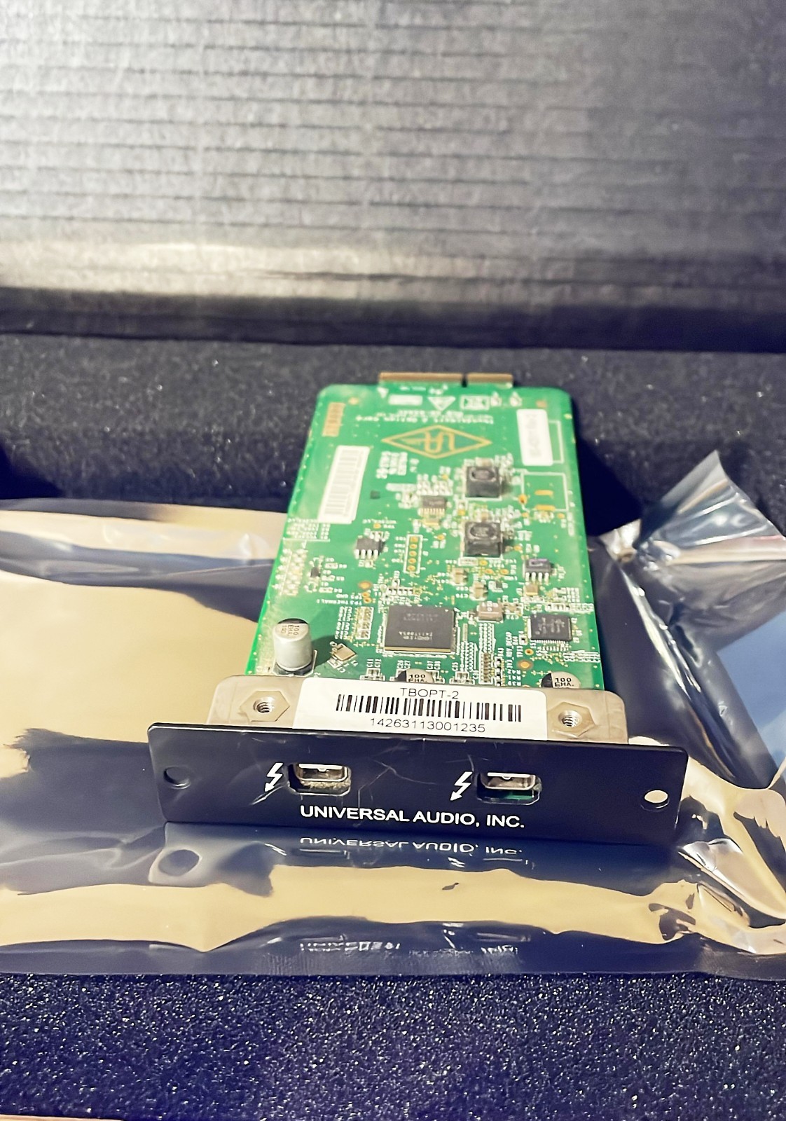 UAD Universal Audio Thunderbolt 2 Option Card for Apollo Firewire interf G2U