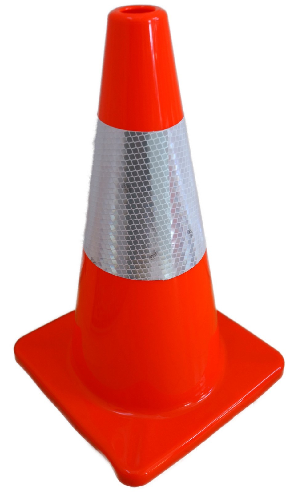 5PCS 18" Inch Orange Road Safety Traffic Cones 3M Reflective Made in Taiwan