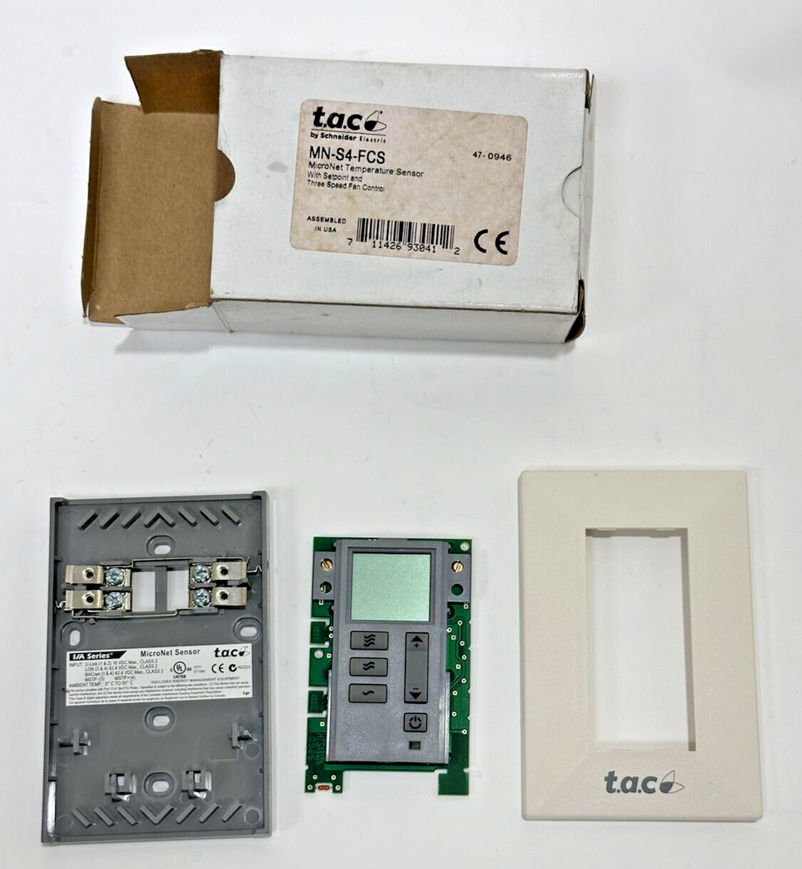 T.A.C MN -S4-FCS MICRONET TEMPERATURE SENSOR