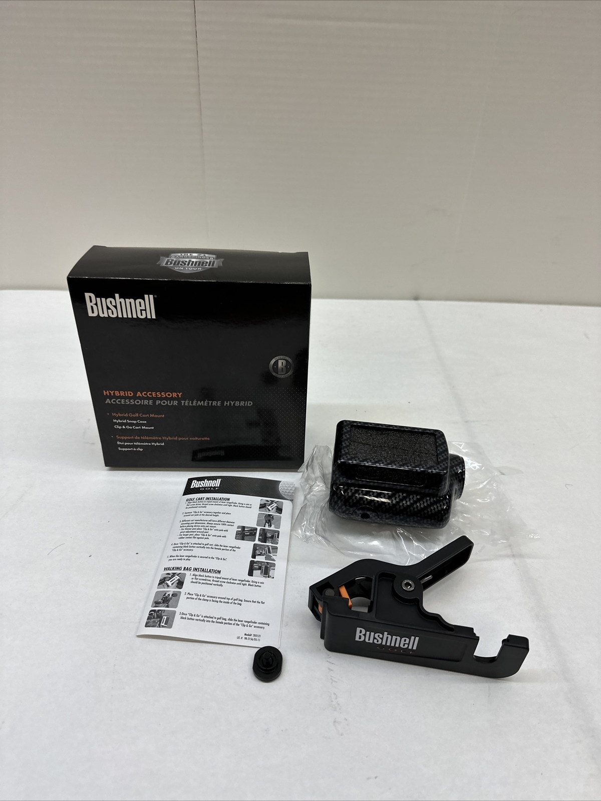 Bushnell 203230 Golf Cart Mount for Hybrid Pinseeker Rangefinder NEW SHIPS FREE