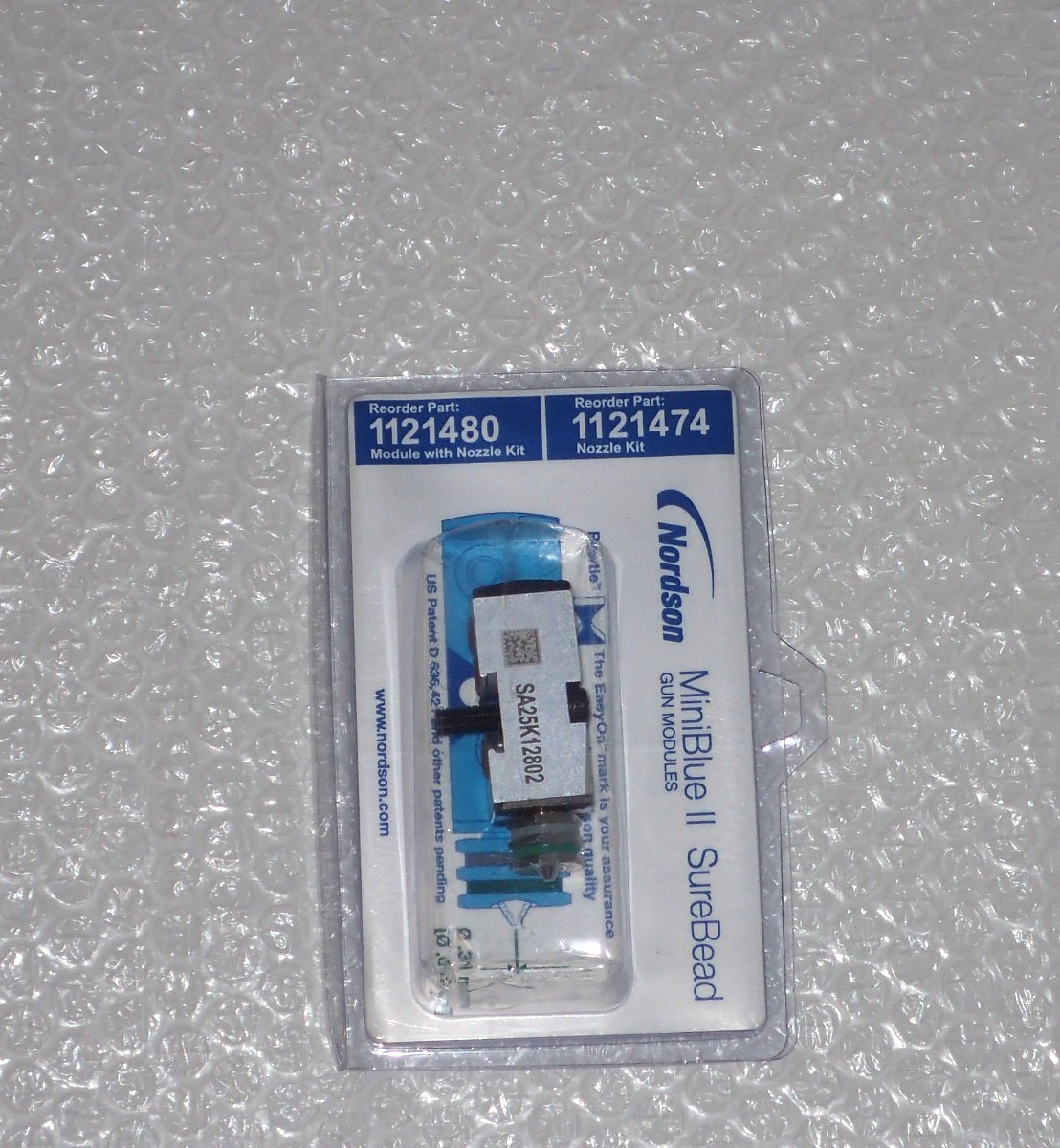 New Nordson 1121480 1121474 Mini Blue II SureBead Gun Module