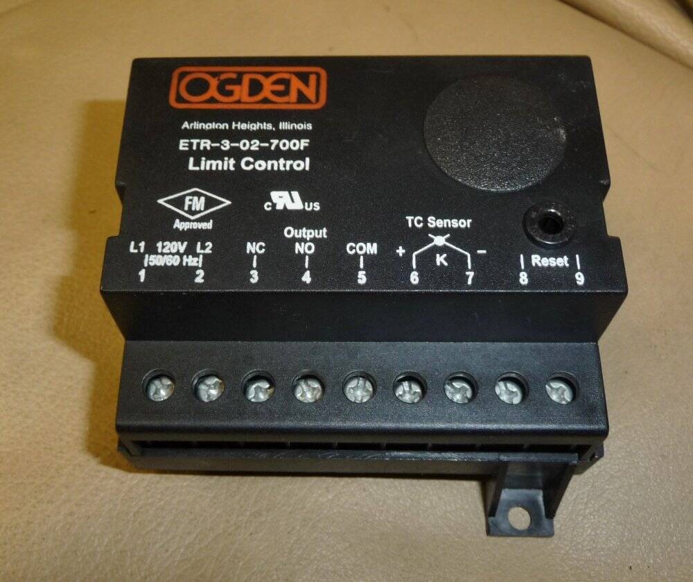 Ogden ETR-3-02-700F Limit Controller Used