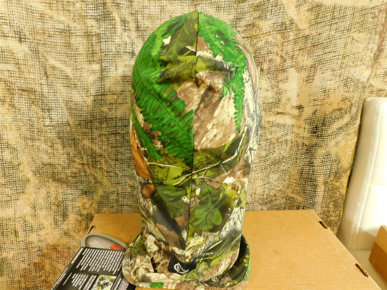 Deer Turkey Hunting Camo Full Facemask Hood Hat OSFM Mothwing Spring Mimicry 2.0