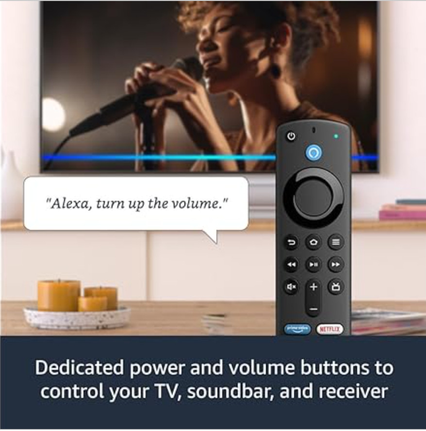 NEW Amazon Fire TV Stick (3rd Gen) w/ Alexa Voice Remote – Fast Streaming, Full