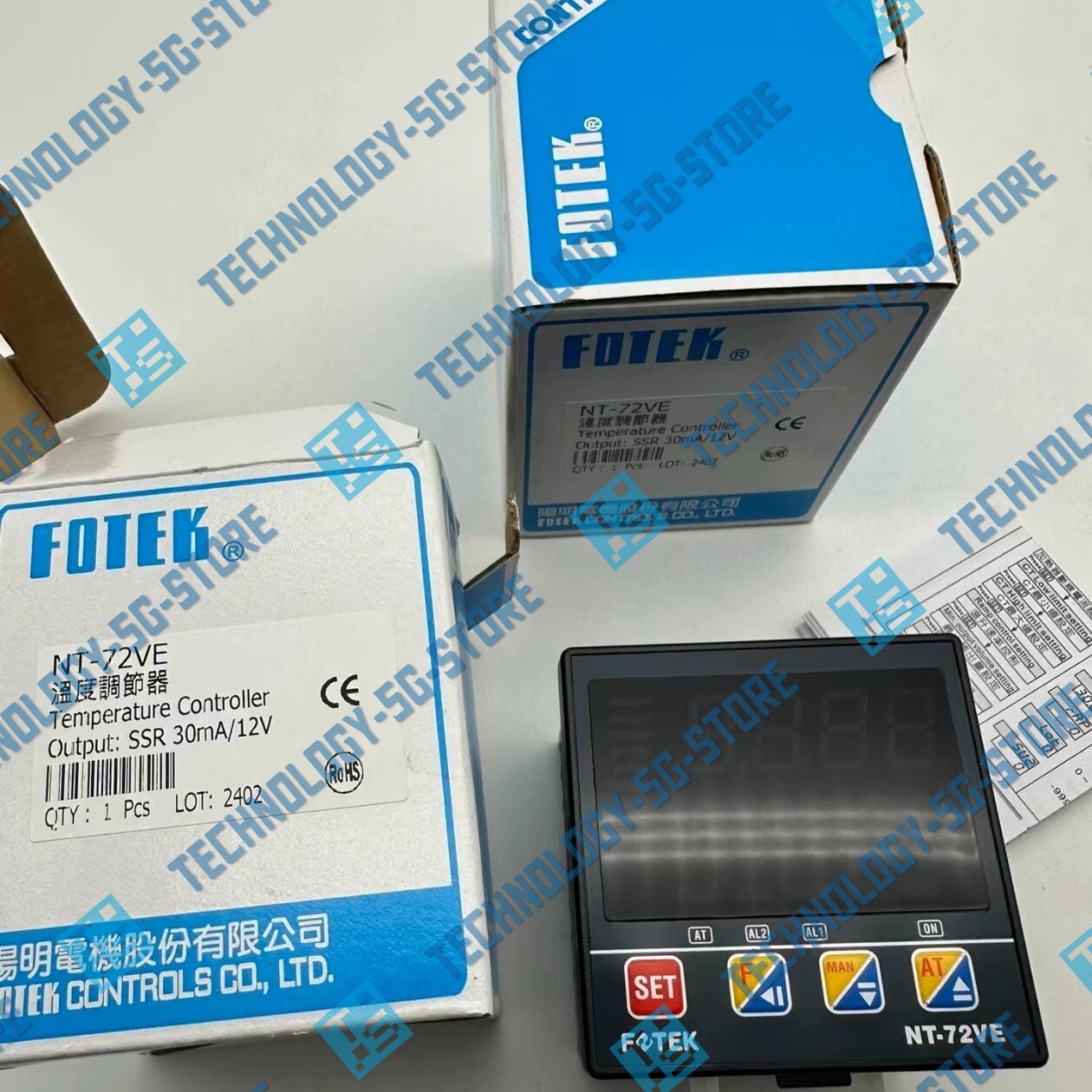 New Fotek NT-72VE Temperature Controller