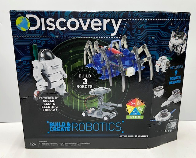 NIB - 2017 Discovery Build & Create Robotics - 3 Robot Kit - FREE SHIPPING