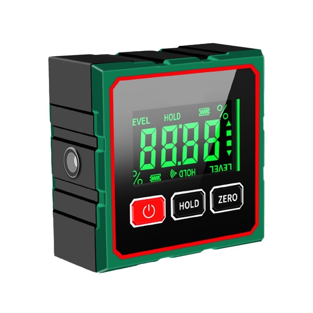 Digital Angle Finder with Electronic Laser - 4-side Strong Magnetic Angle Gauge