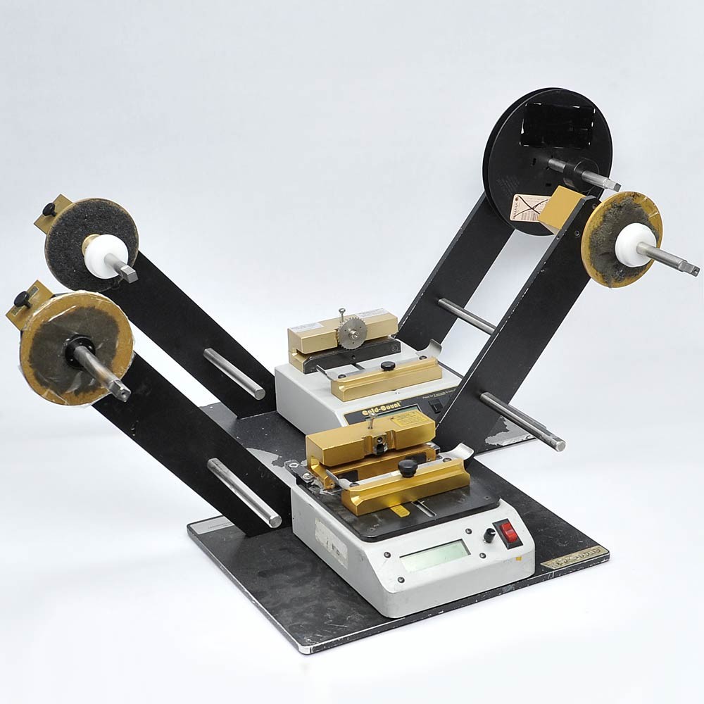 (Lot of 2) DDM Novastar Gold-Count Reel Component Counters with Stands, AS-IS