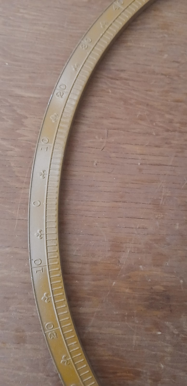 Metal Merdian Ring Replacement for Globe, Used