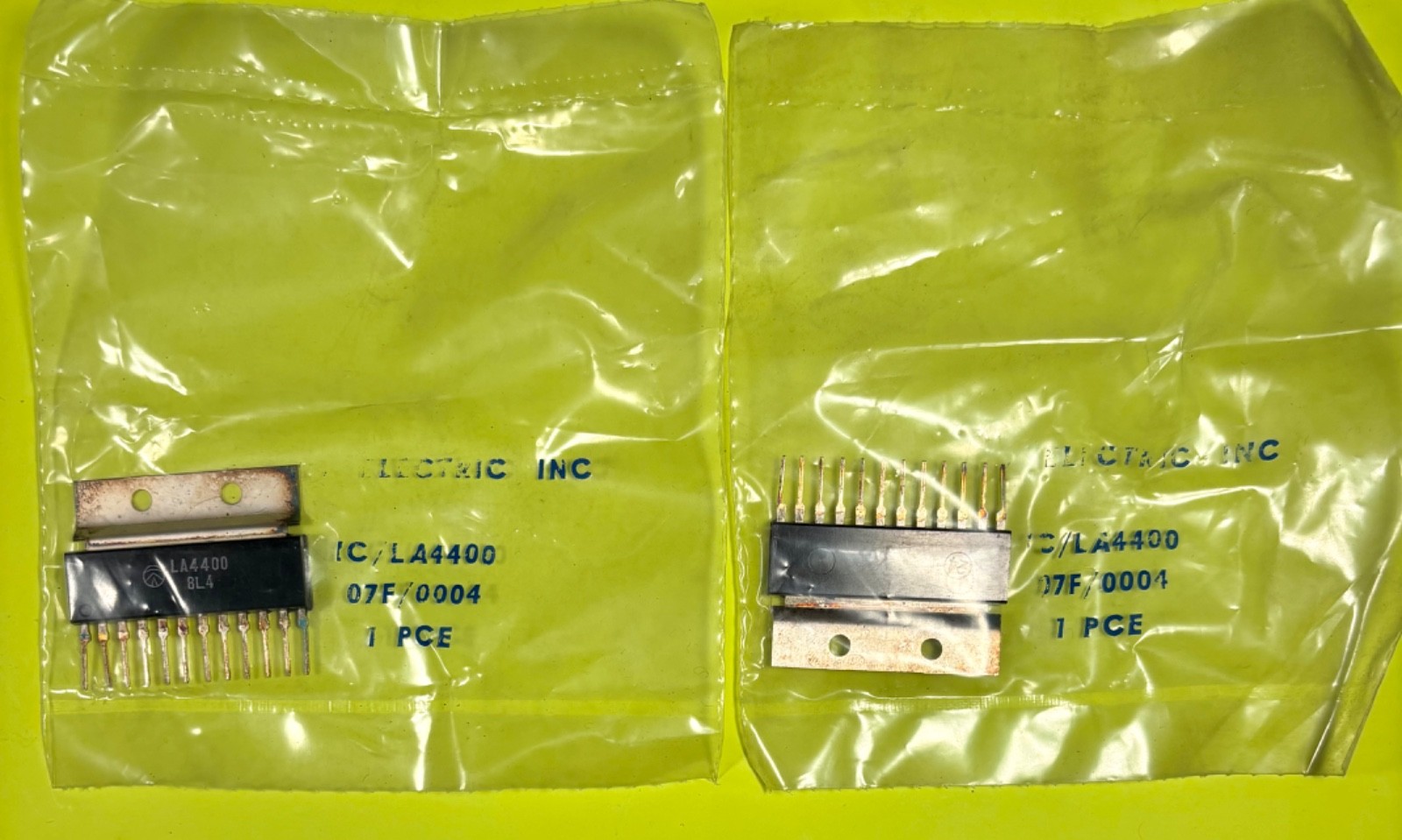 LA4400  IC Amplifier Sanyo 18V 4.5W Lot of 2 pcs U.S.A Shipper