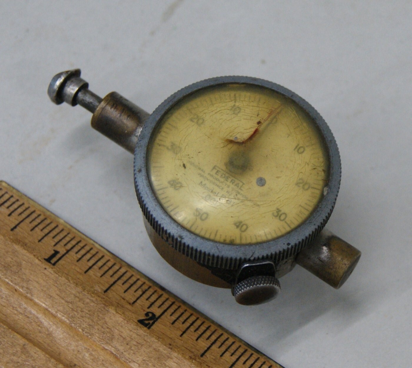 Vintage Federal B81, .001" Dial Indicator Gage, Gauge, S-9795