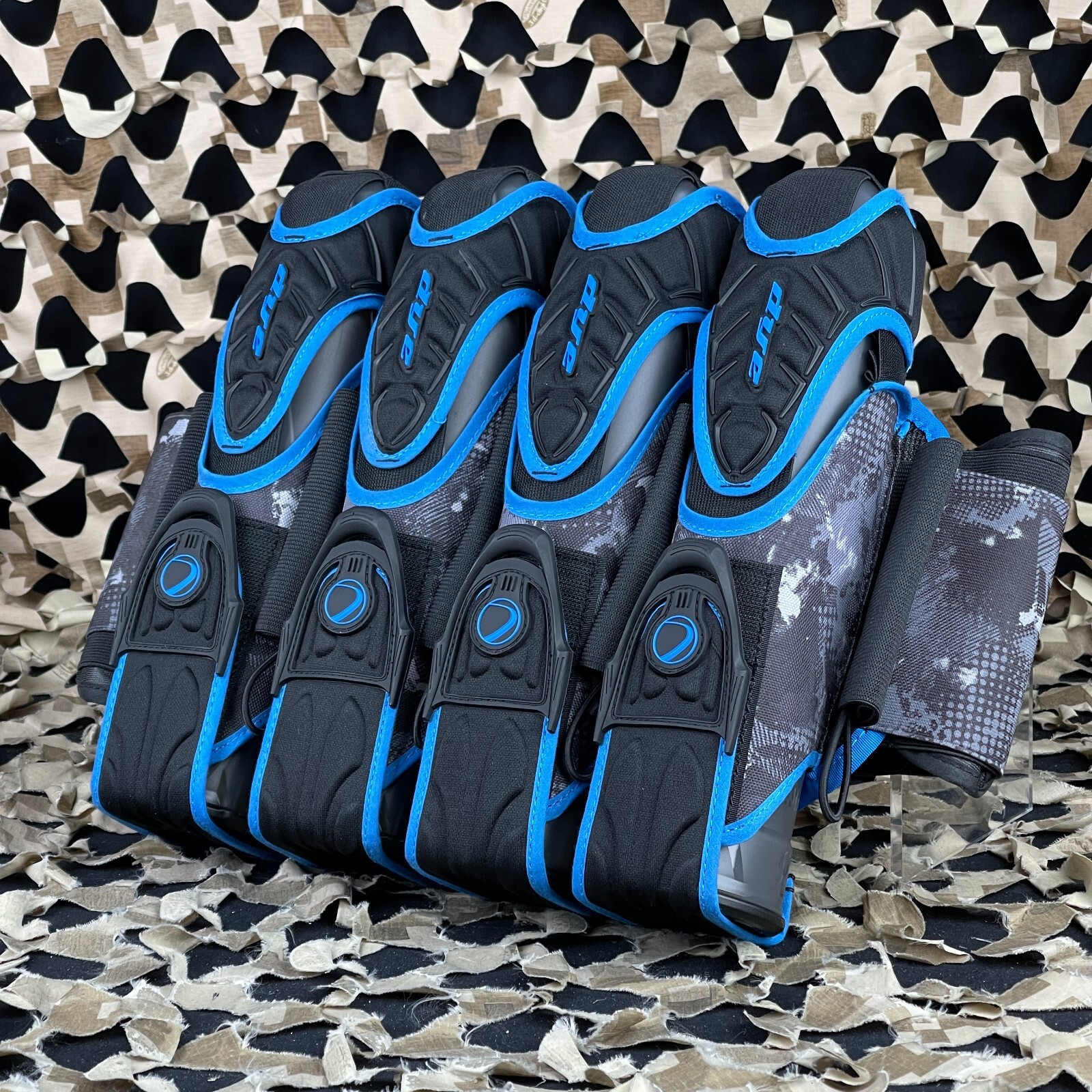 NEW DYE Assault Pack Harness 4+5 - Blue DyeCam