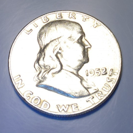 Franklin Half Dollar: 1952 Denver (5040-50)