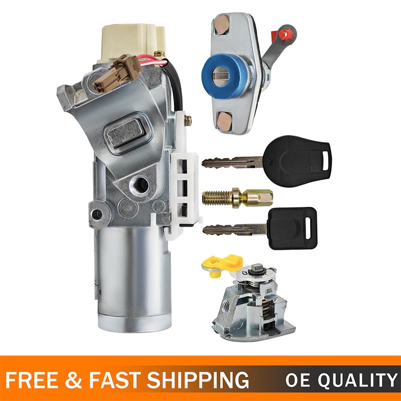 Ignition Lock Cylinder & Door & Trunk Lid Lock Keys For Nissan Versa 2012-19