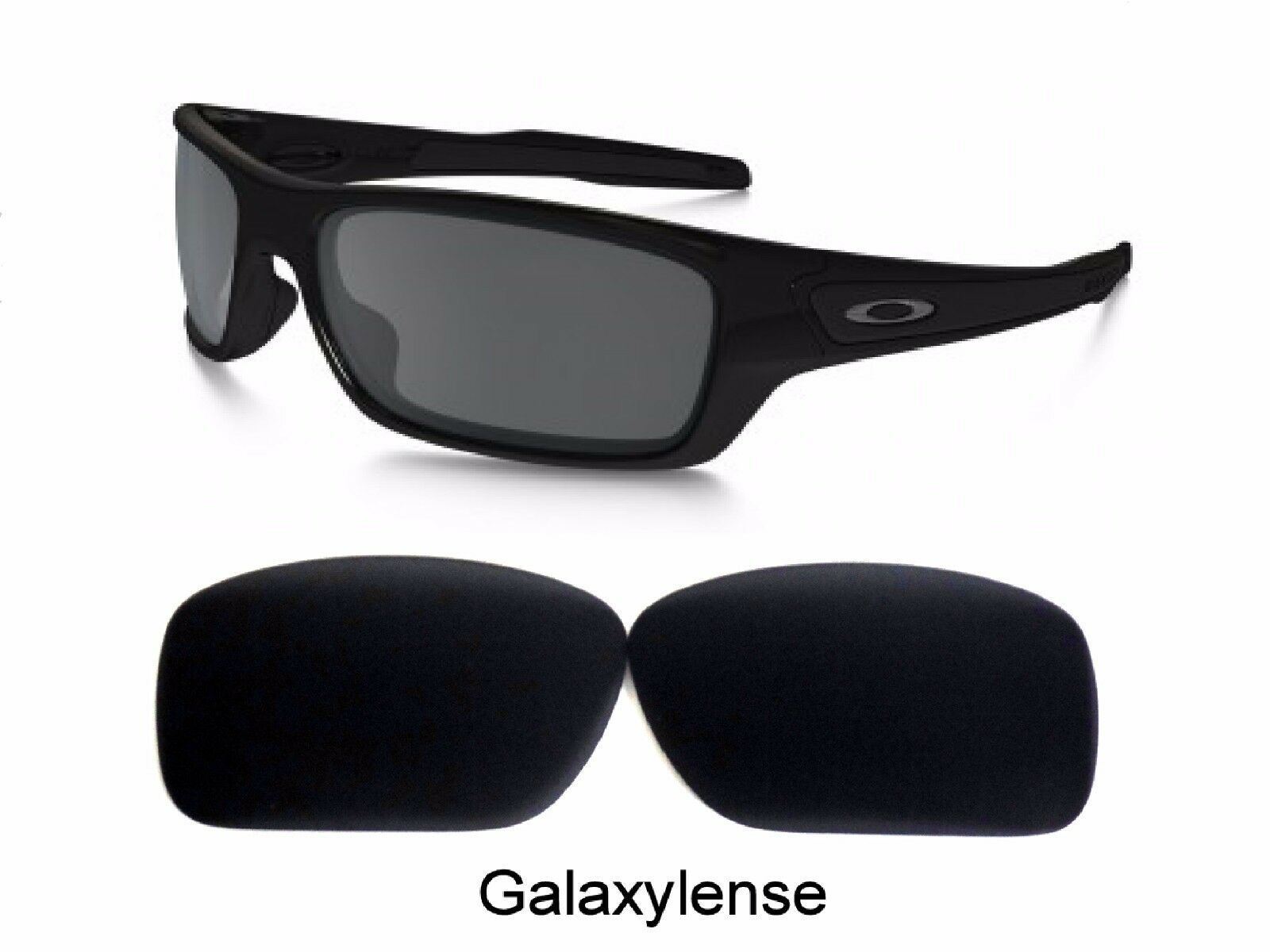 Galaxy Replacement Lenses For Oakley Turbine Sunglasses Black Polarize 100%UVAB