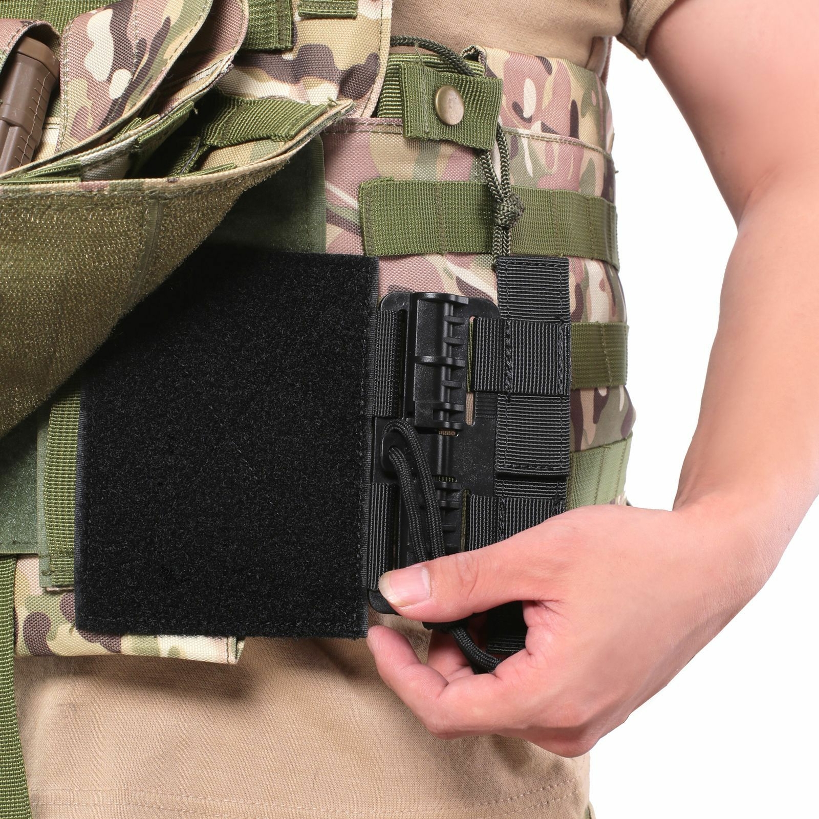 Tactical MOLLE Vest Quick Release Buckle Set Fast for Side Belt Cummerbund Strap