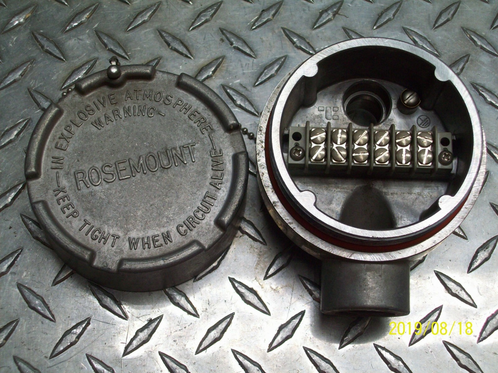 ROSEMOUNT EXPLOSION PROOF CONNECTION HEAD 00079-0335-0002