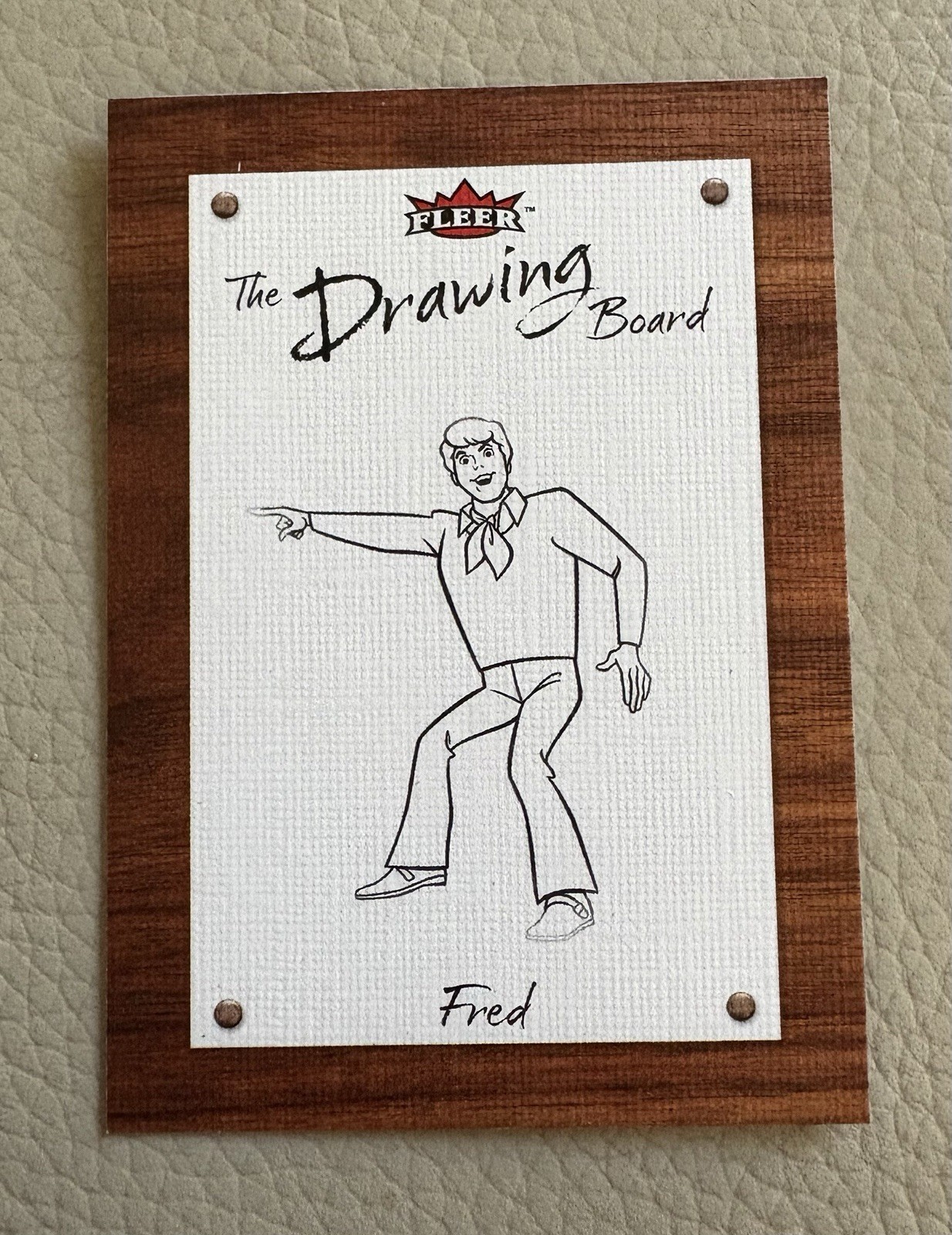 FRED 2025 Fleer Scooby-Doo THE DRAWING BOARD #3