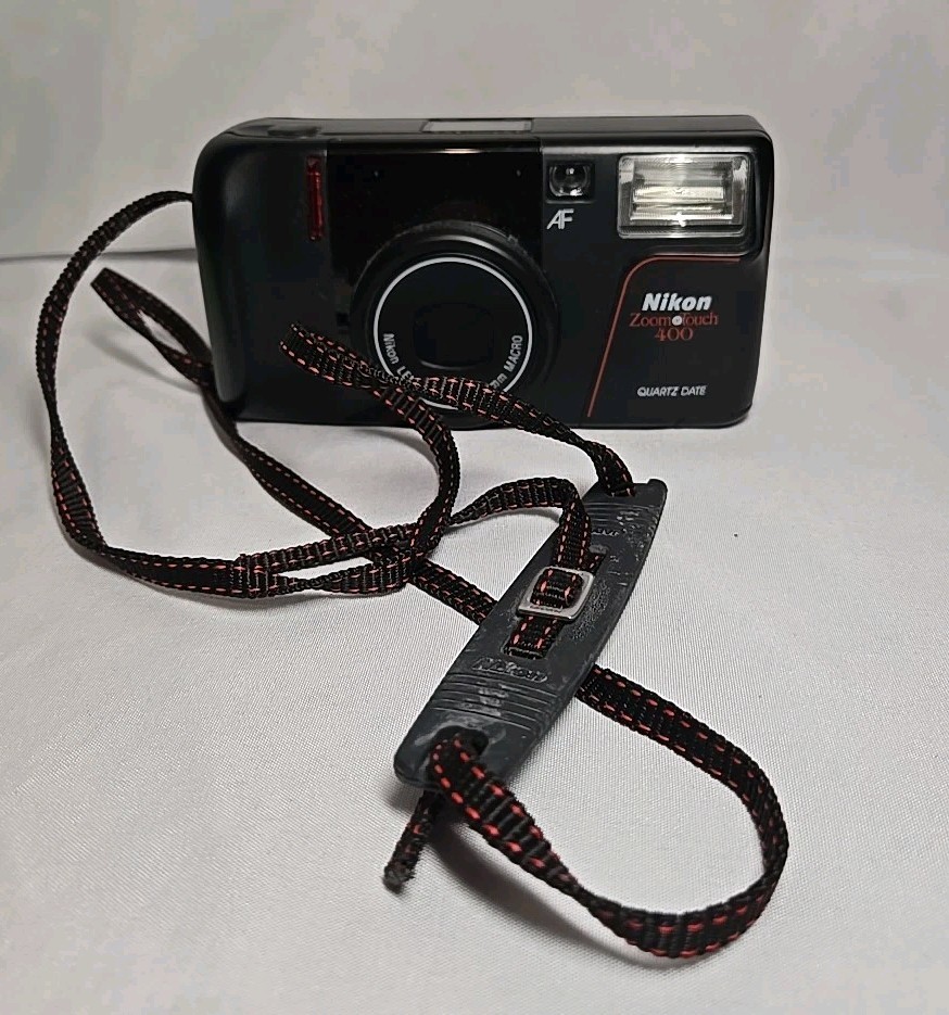 Nikon Zoom 400 35mm Point & Shoot Film Camera