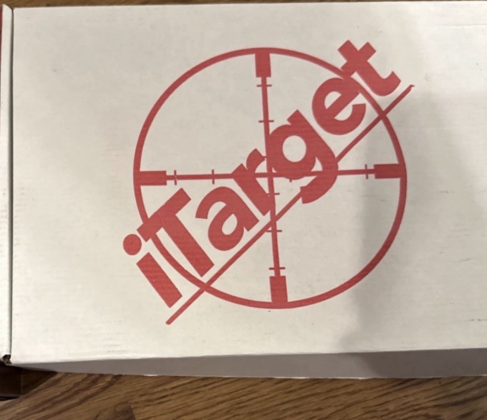 iTarget Pro 9mm Laser Bullet Target Practice Kit