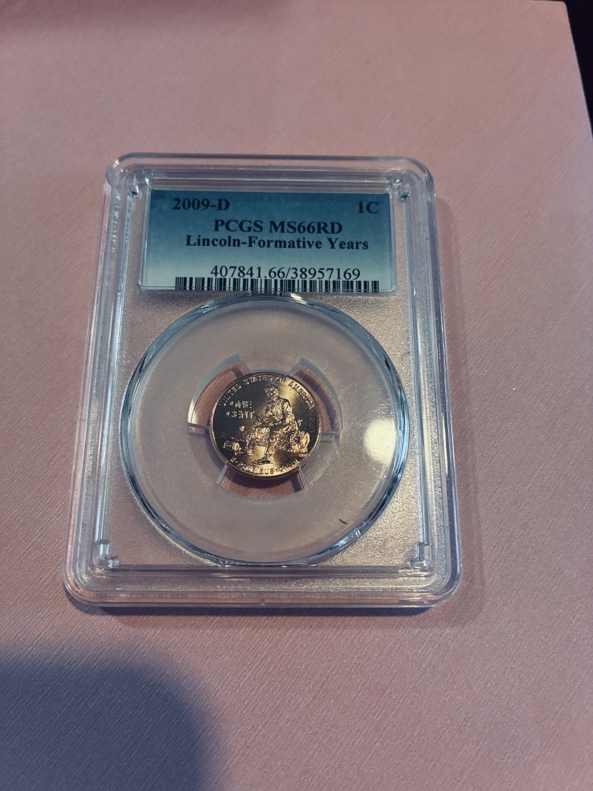 2009-D Lincoln-Formative Years Penny Coin MS66RD BU UNC PCGS Certified