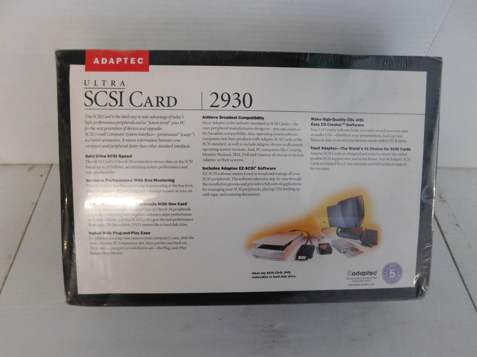 ^^ ADAPTEC ULTRA SCSI CARD 2930 (SML86)