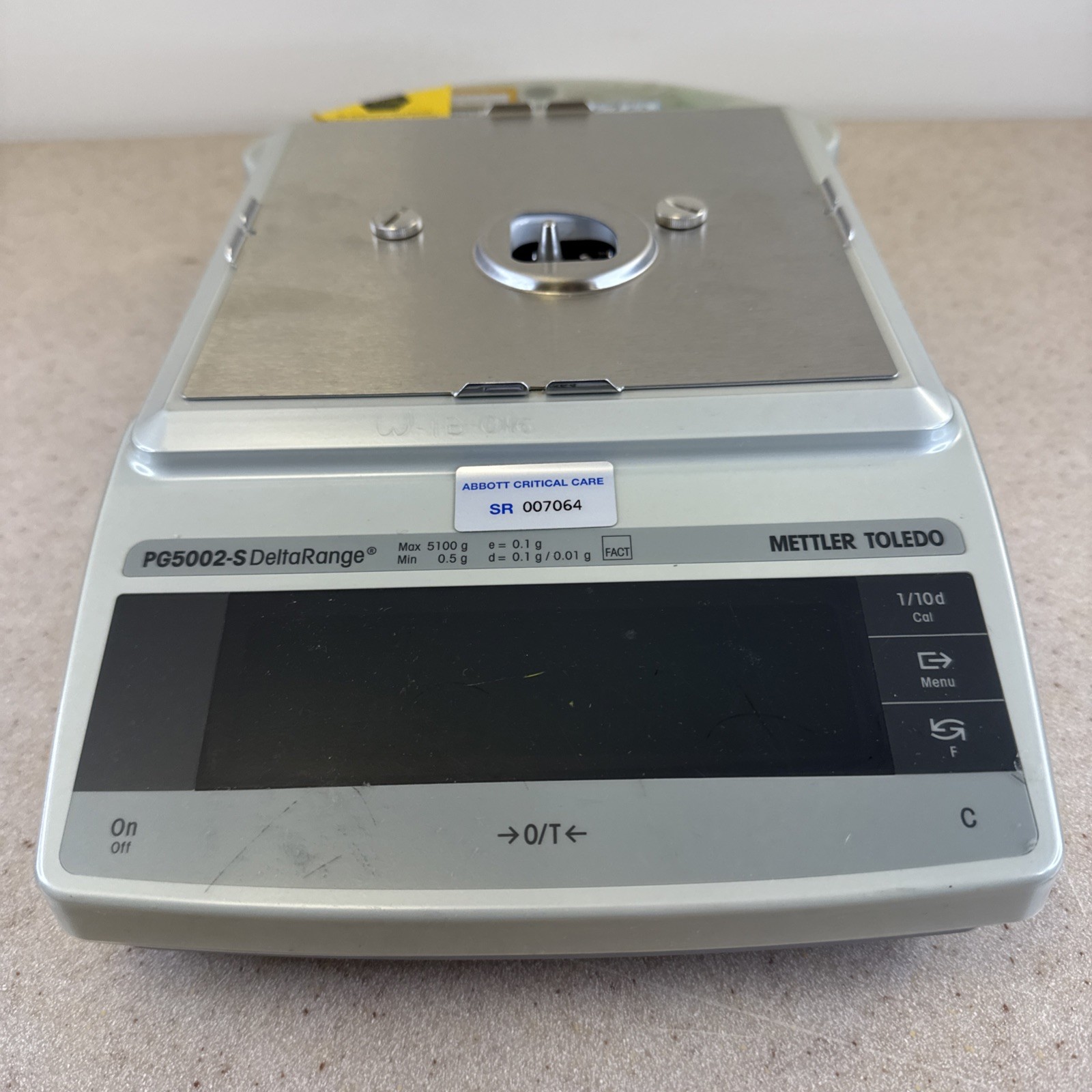 Mettler-Toledo PG5002-SDR Balance Scale No Power Supply for Parts/Untested