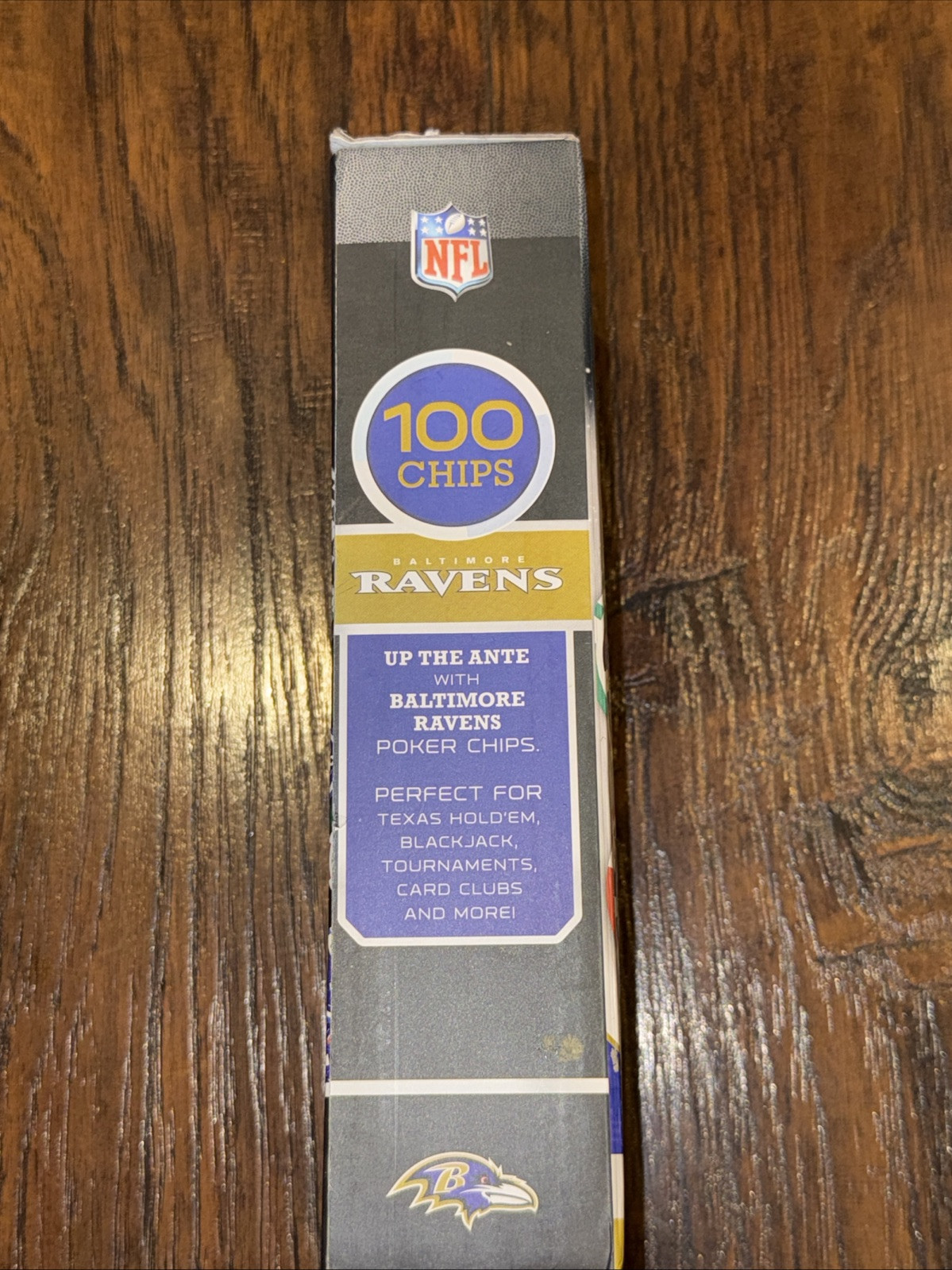 NEW Baltimore Ravens NFL Poker Chips 100pc