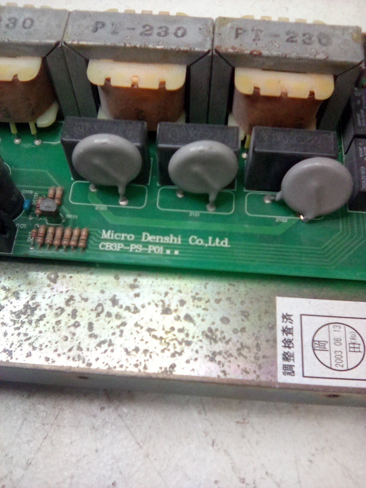Micro Denshi CB3P-PS-P01 Circuit Control Board