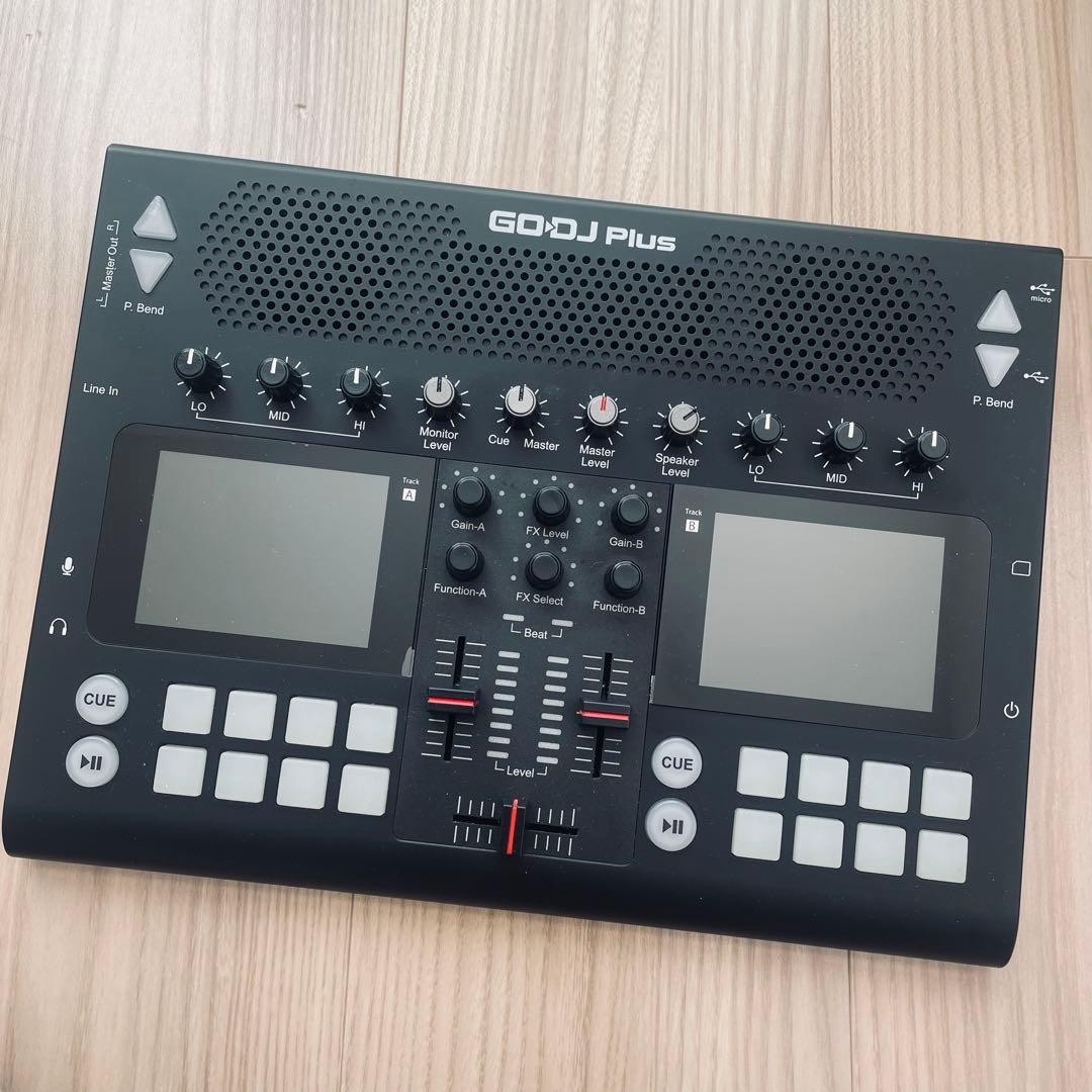 GODJ Plus Black Portable Standalone DJ Controller Good GP