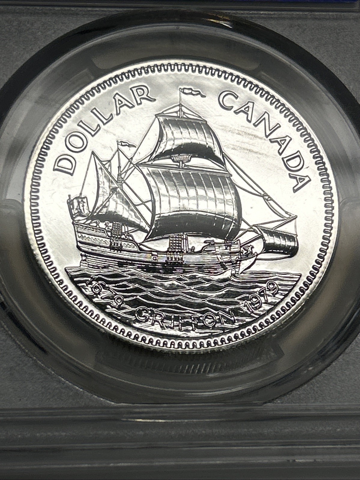 1979 Canada $1 Griffon Silver Dollar PCGS SP69.