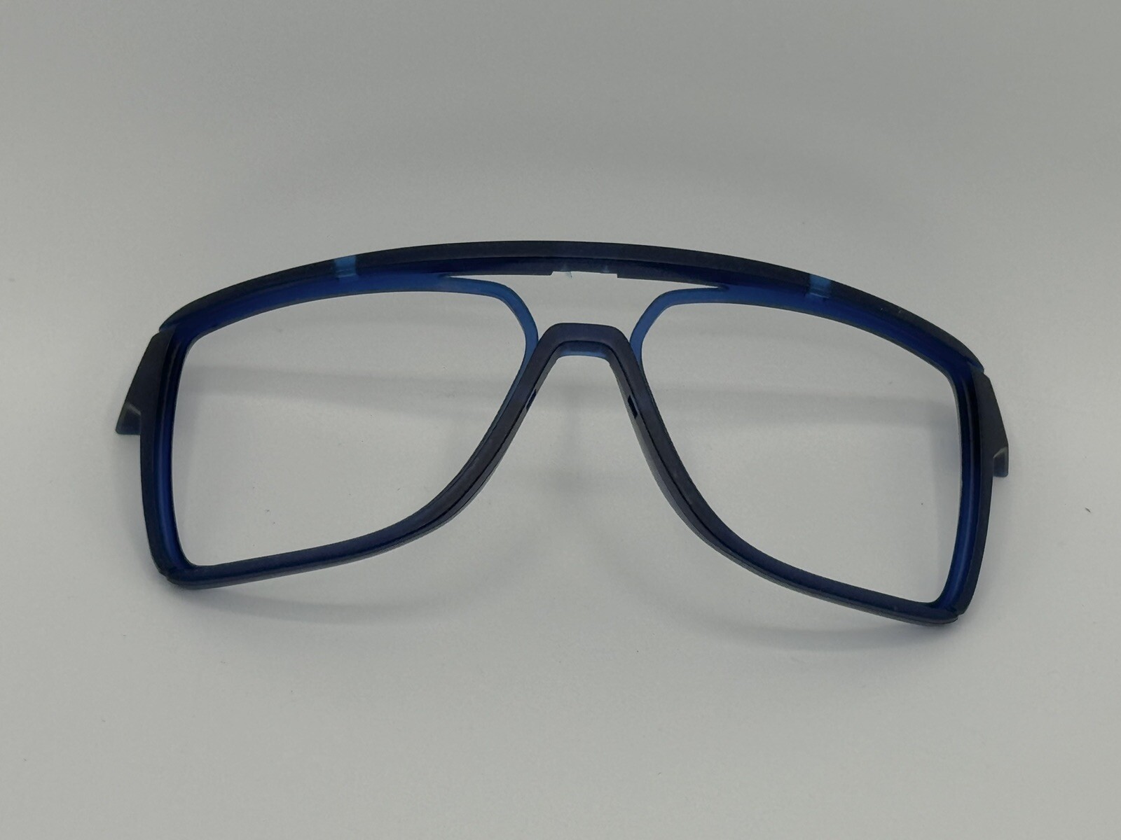 OAKLEY CASTEL SUNGLASSES TRANSLUCENT BLUE REPLACEMENT FRONT FRAME ORBITALS