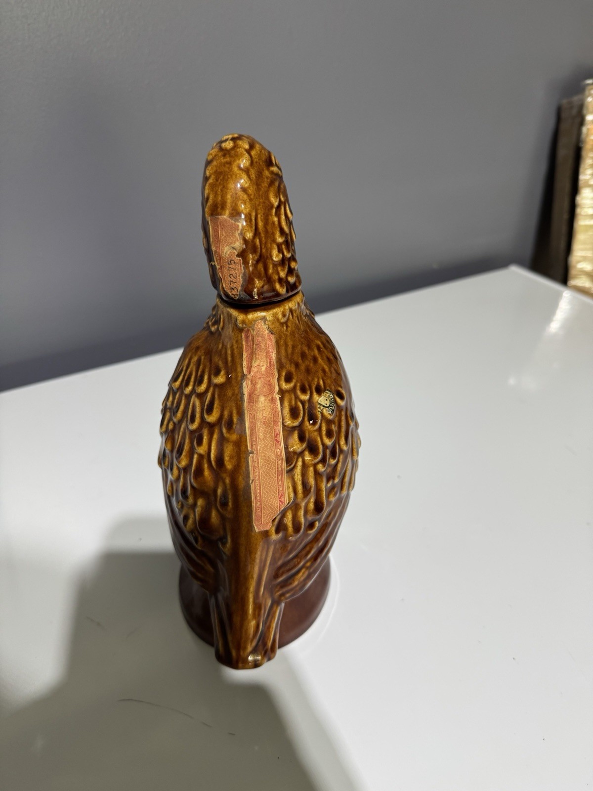 Pheasant Liquor Bottle